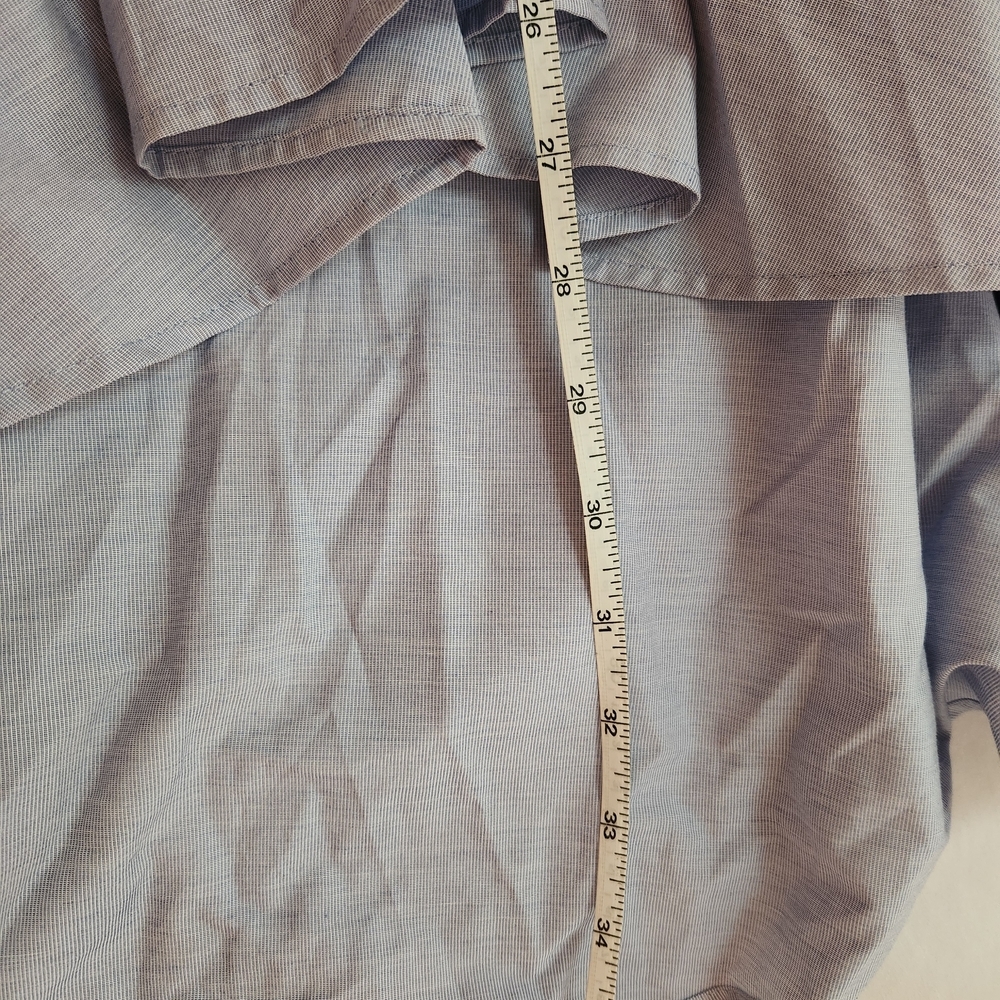 Banana Republic Rare Light Blue Asymmetrical Hem Skirt A Line High Waist Midi - Picture 9 of 10